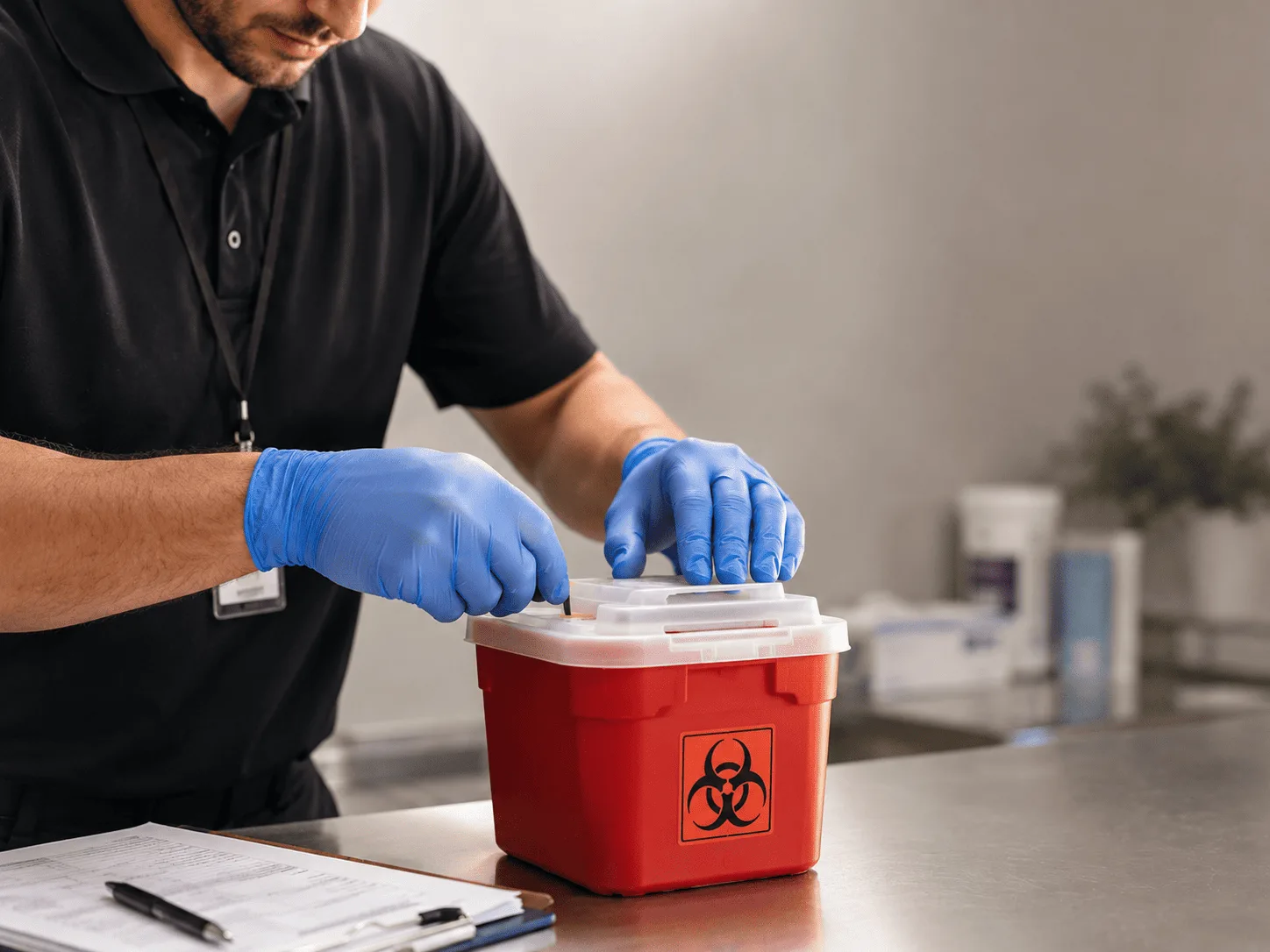 Why choose Sharps Waste Disposal in Knobel, AR